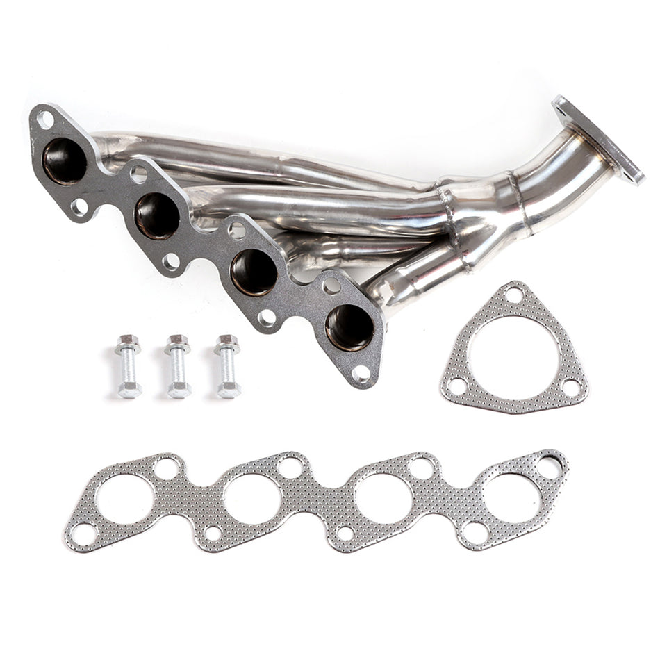 Stainless Steel Exhaust Manifold Racing Header For 1995-1998 Nissan 240SX 2.4L SE/LE 2.4L KA24