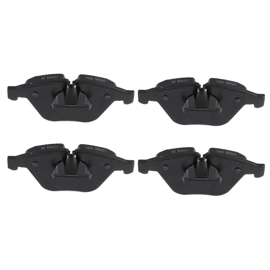 Ceramic Brake Pads 2007-2009 BMW 335i 2009 BMW 335i xDrive Front 4Pcs