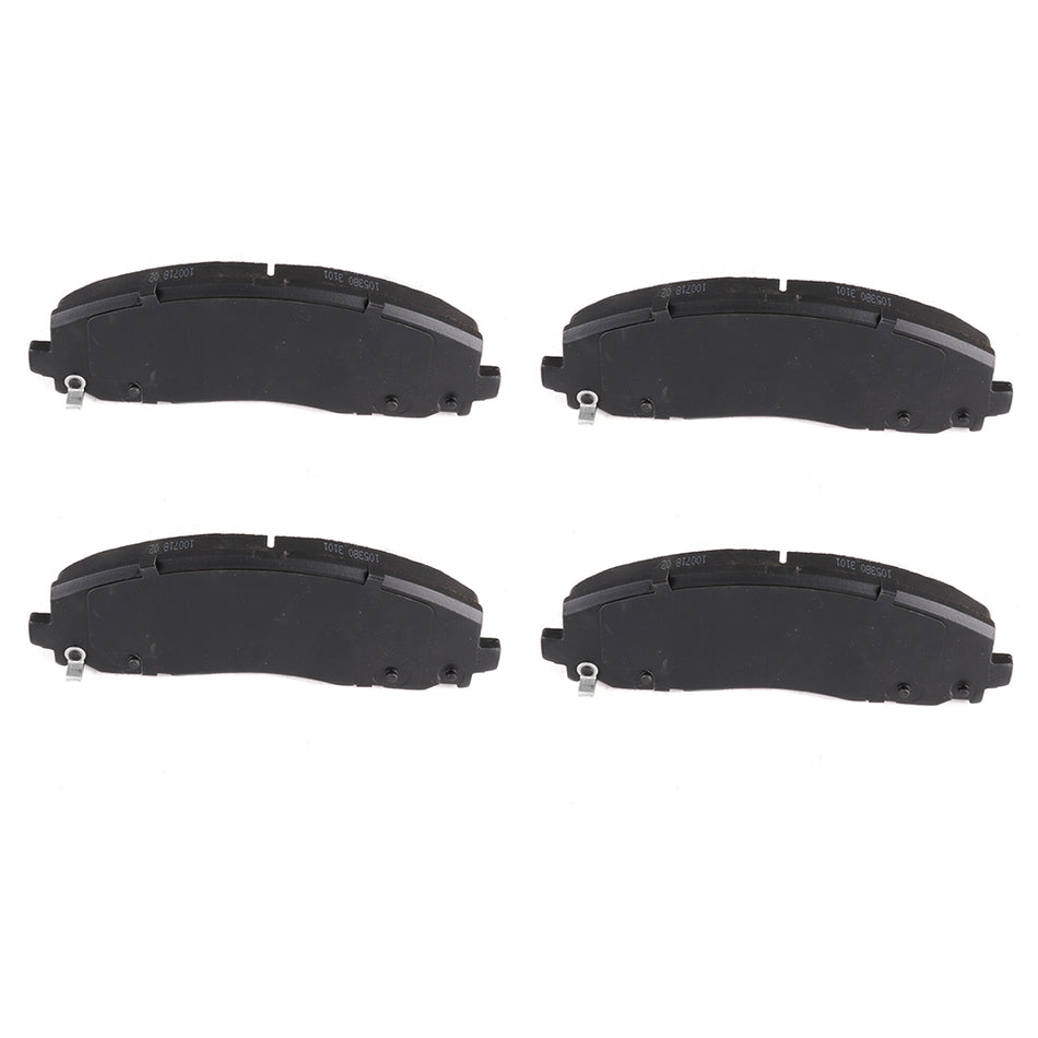 Ceramic Brake Pads 17-19 Chrysler Pacifica 20 Jeep Gladiator Front