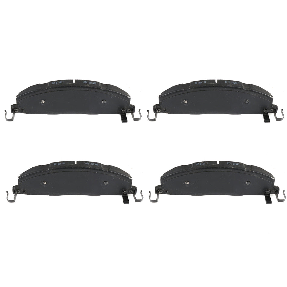 Rear Ceramic Brake Pads 12 Ram 1500 09-10 Dodge Ram 2500