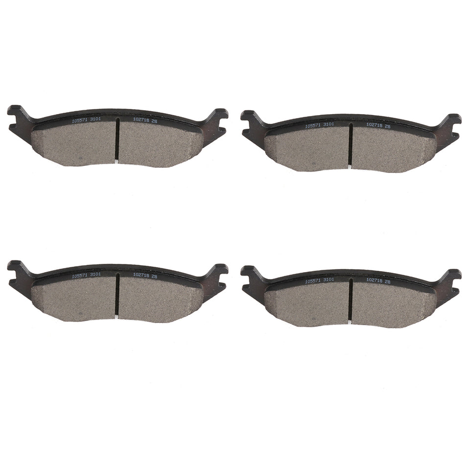 Ceramic Brake Pads Dodge 05-09 Durango 05-10 Ram 1500 Rear