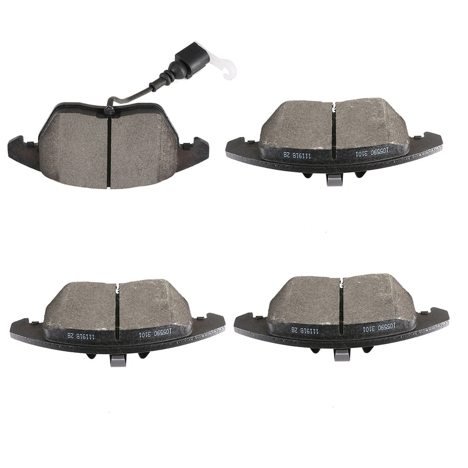 Ceramic Brake Pads 06-13 Audi A3 08-09 Audi TT Front 4Pcs