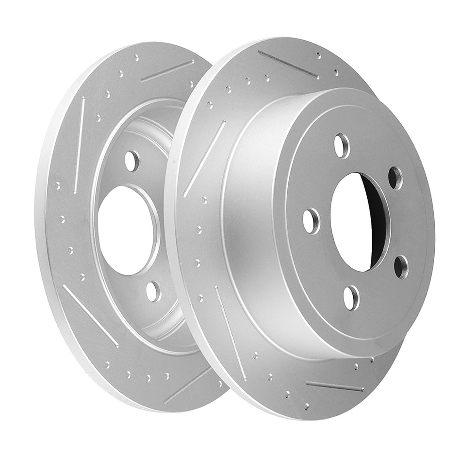 Brake Discs Rotors For Jeep 03-07 Liberty 03-06 Wrangler Rear 285.8mm 5 Lugs 2 Pcs