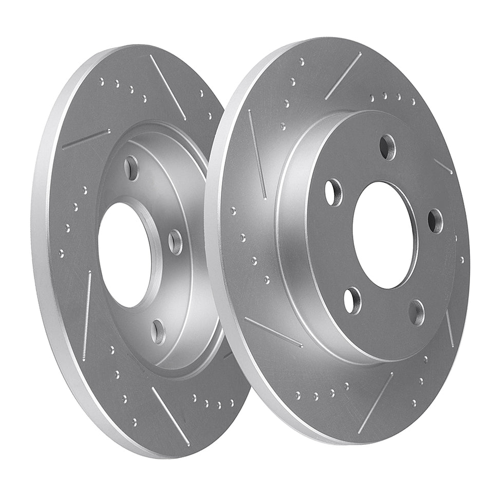 Rear Brake Rotors 5 Lugs For 10-13 Chevrolet Impala 05-09 Buick LaCrosse 266.7mm