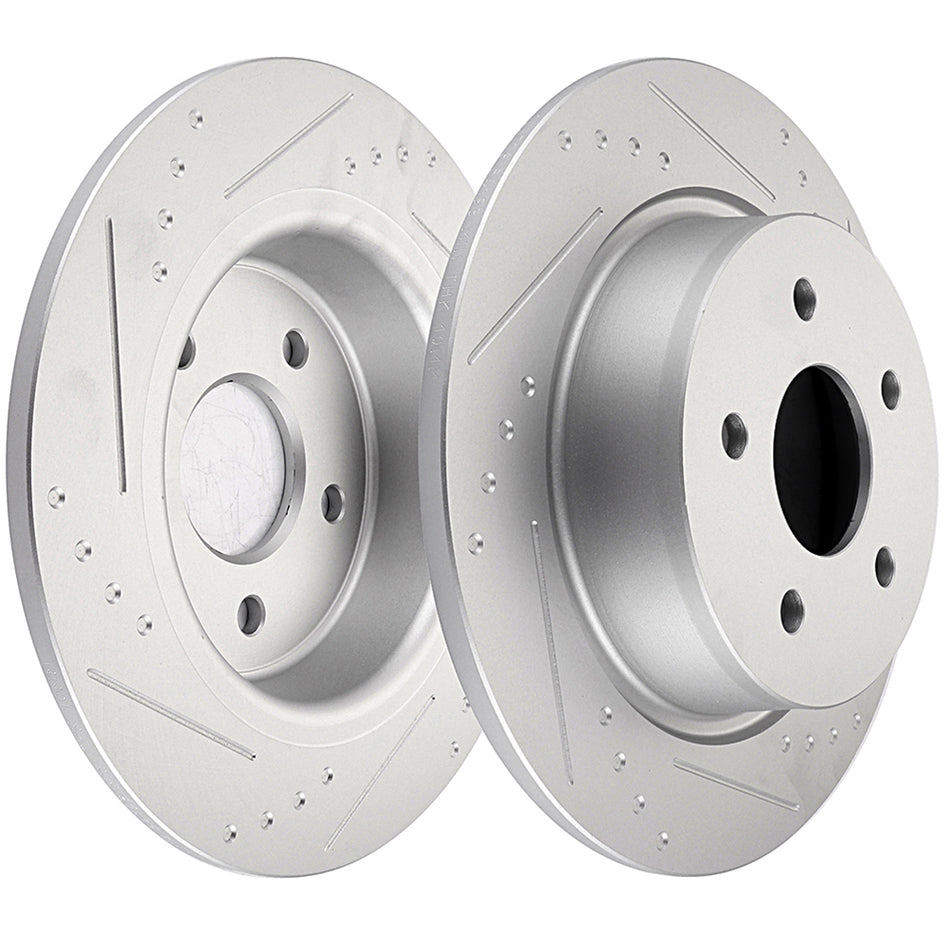 Rear Brake Disc Rotors 13-16 Ford Escape 14-18 Ford Transit Connect