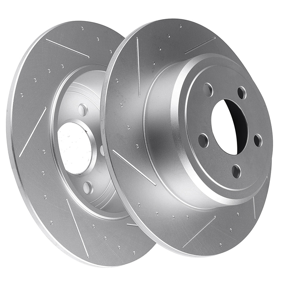 Brake Disc Rotors For 05-19 Chrysler 300 09-20 Dodge Challenger Rear 317.5mm 5 Lugs 2 Pcs