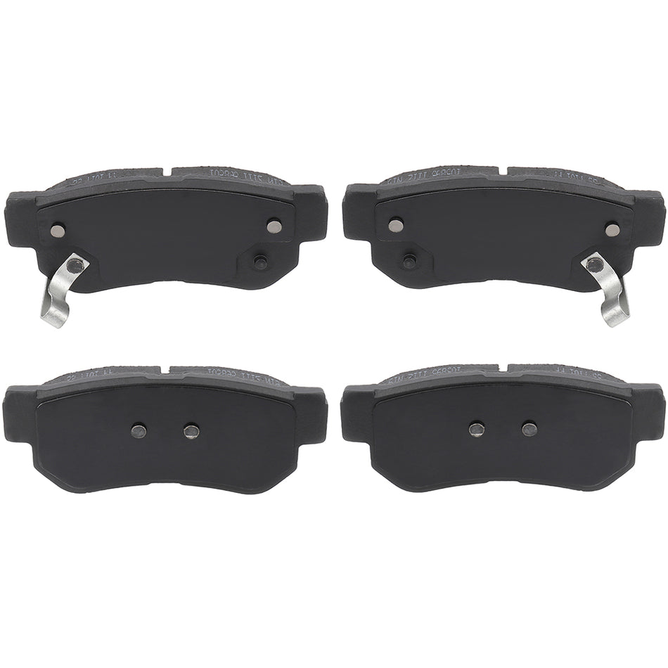 Ceramic Brake Pads For 07-10 Hyundai Elantra 05-10 Kia Sportage Rear