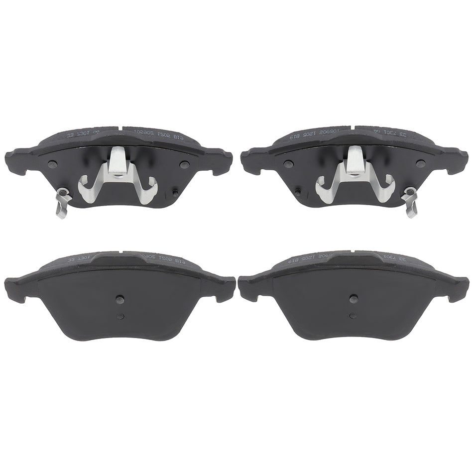 Front Ceramic Brake Pads For 2006-2007 Mazda 6 Slotted