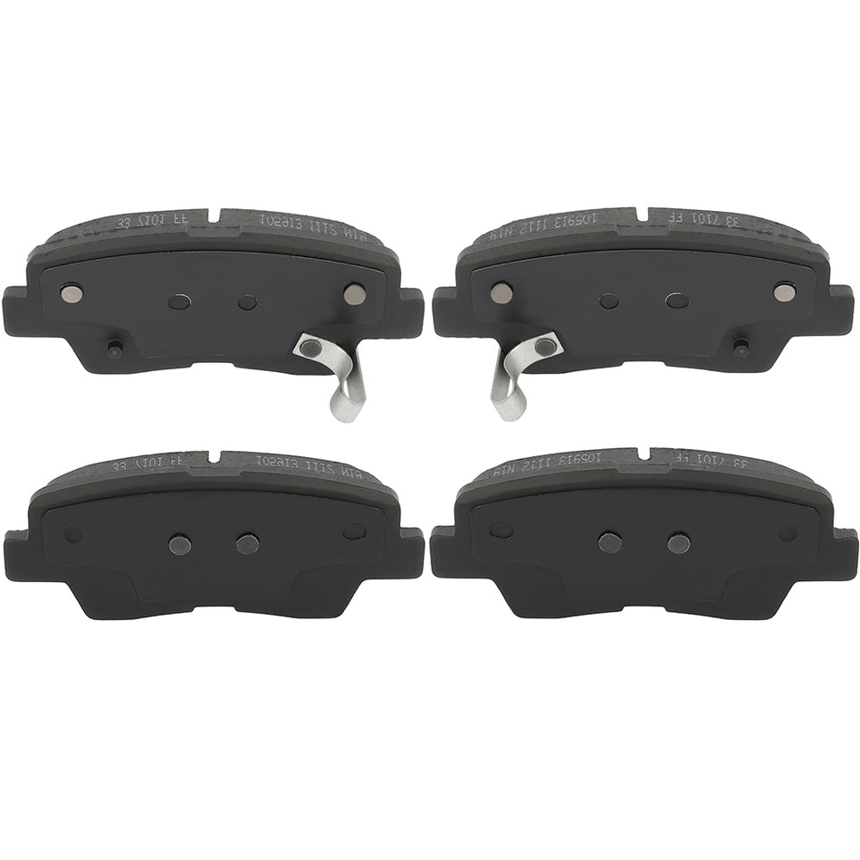 Ceramic Brake Pads 11-13 Kia Optima 11 Hyundai Accent Rear