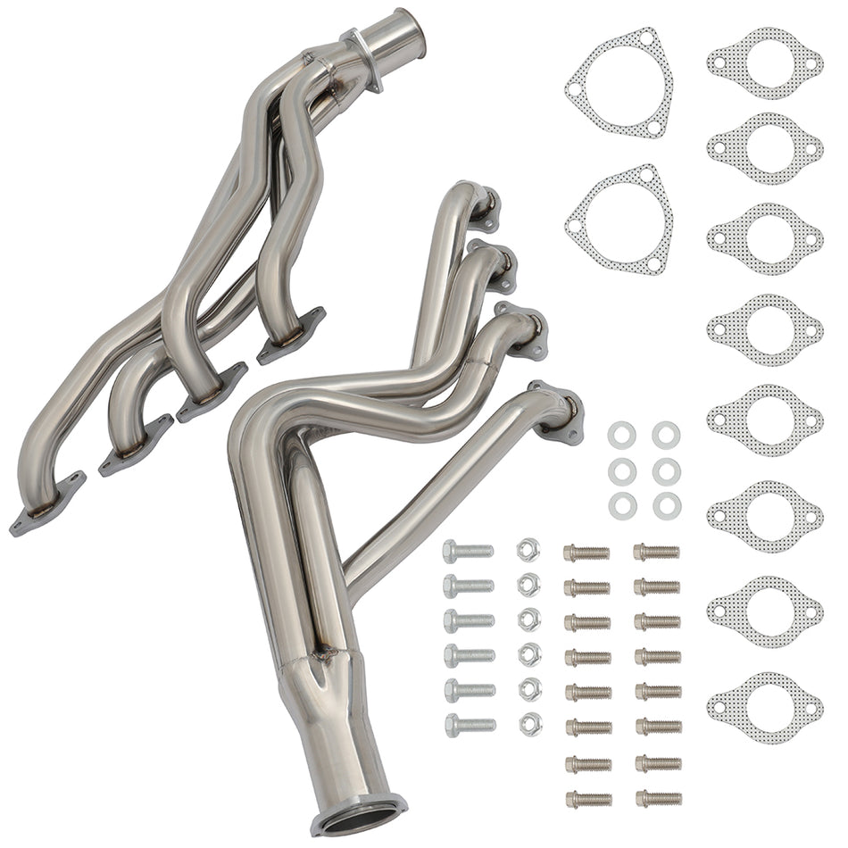 1967-1972 Chevy Camaro Impala 396/402/427/454 V8 Big Block Long Tube Headers Exhaust Manifold