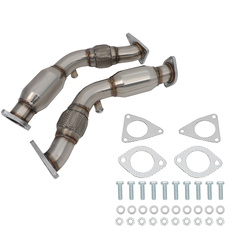Exhaust Pipes 2008-2013 Infiniti G37 2009-2014 Nissan 370Z
