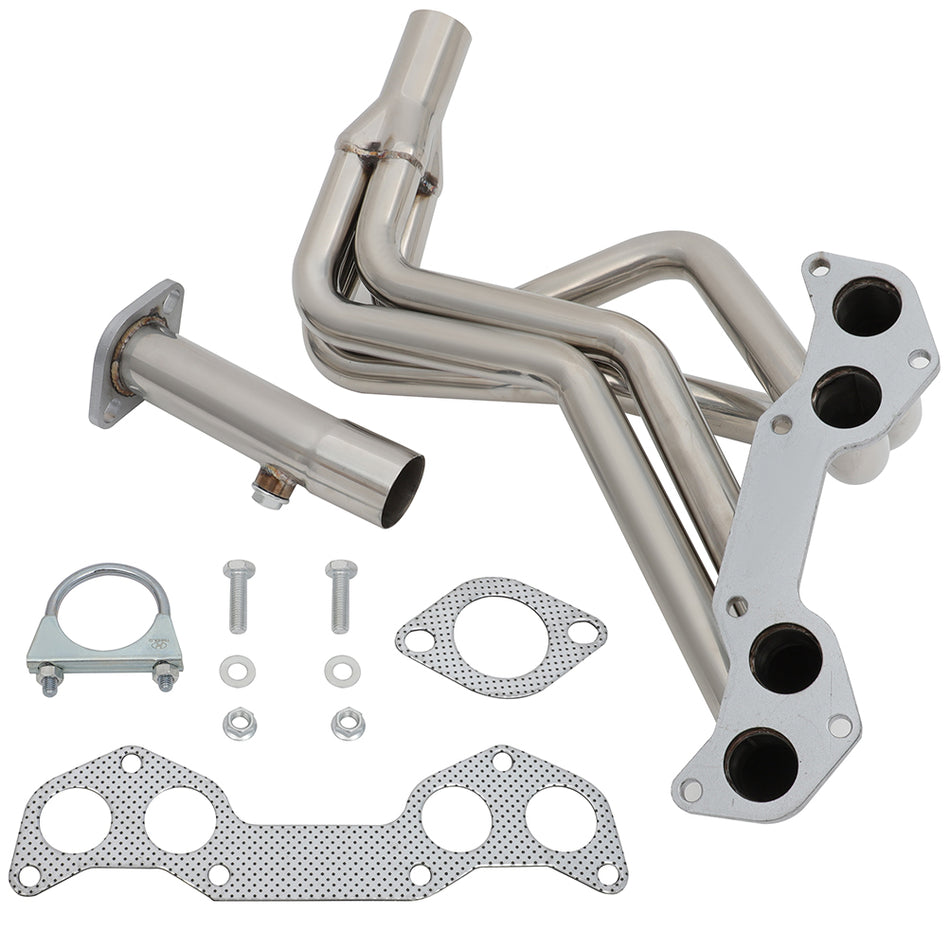 Exhaust Header For 90-93 Mazda B2200 2.2L, 06-17 Toyota Rav4 2.5L/3.5L Performance SS Manifold
