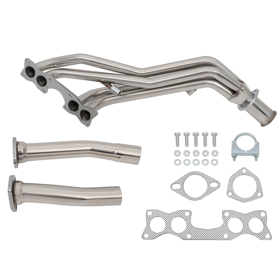 1990-1994 Nissan D21 1995 Nissan Pickup 2.4L 4-2-1 Exhaust Header T-304 Manifold