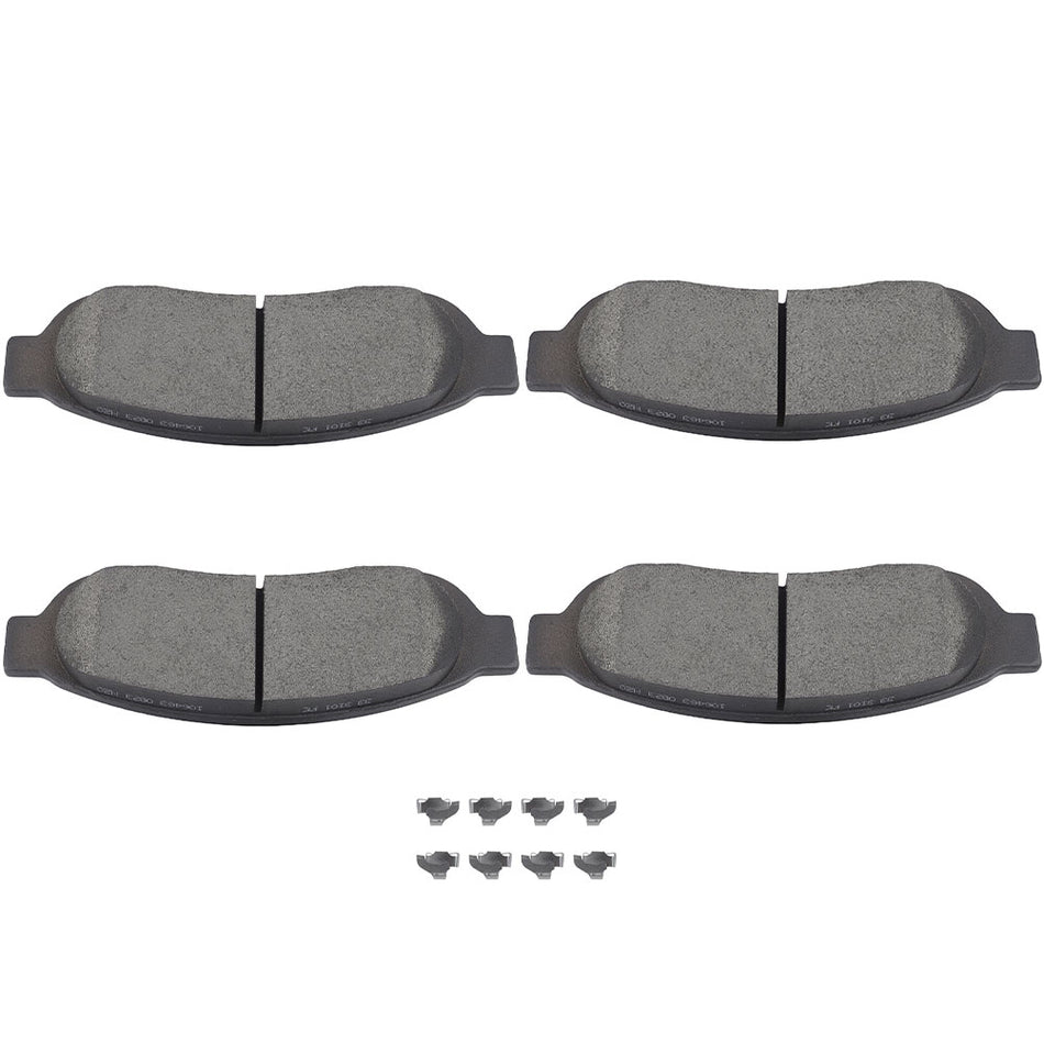 Rear Ceramic Brake Pads 05-12 Ford F250/F350 Super Duty
