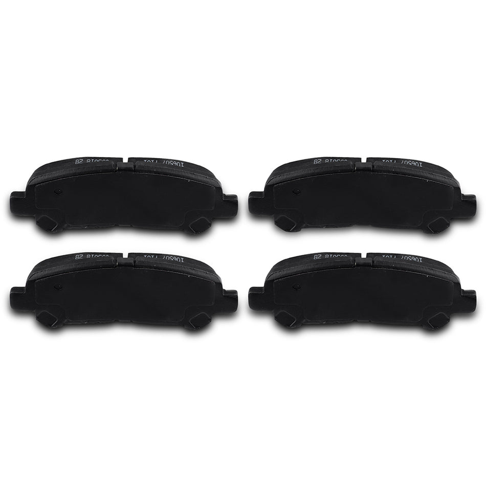 Rear Ceramic Brake Pads 2008-2014 Toyota Highlander