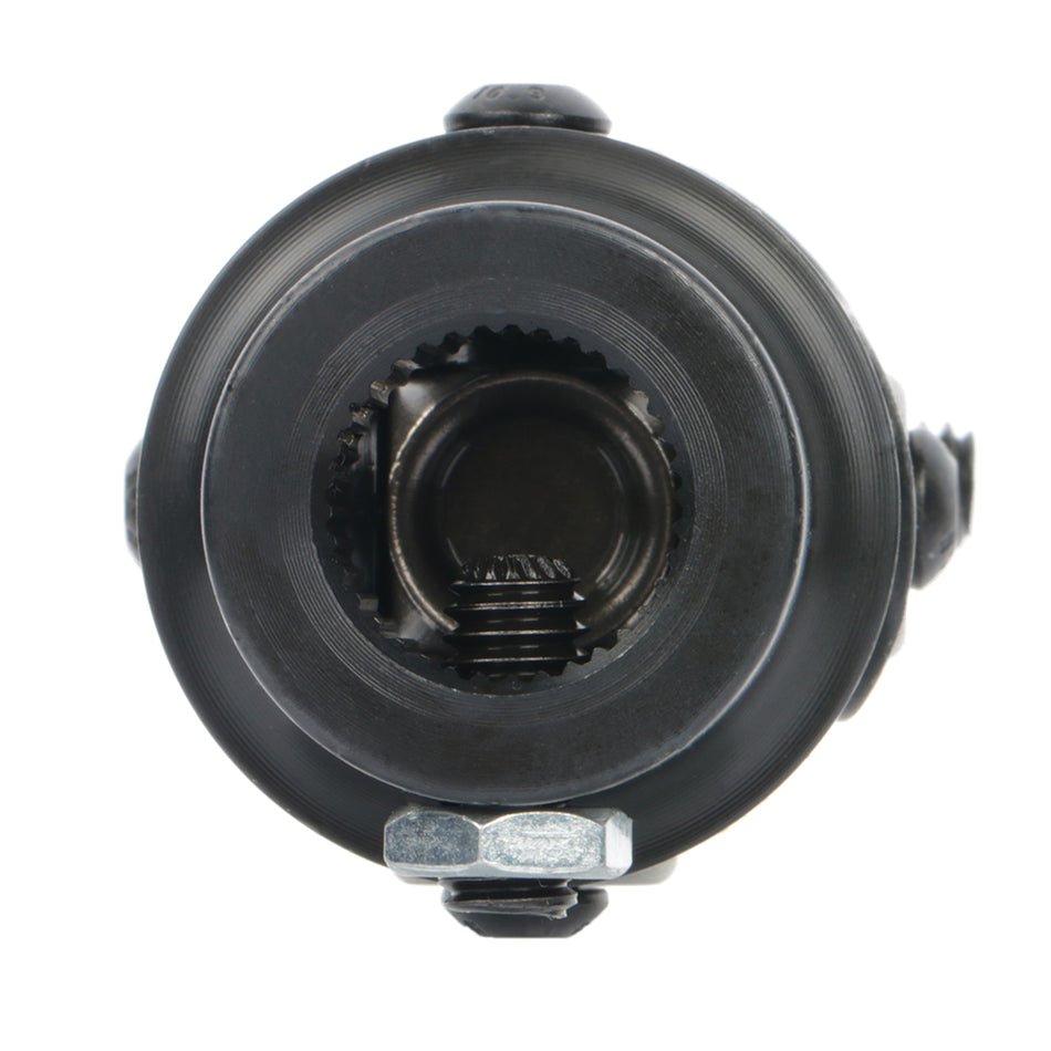 3/4-36 Spline X 3/4 inch DD U-Joint Black Universal Steering Shaft For Chevy Ford
