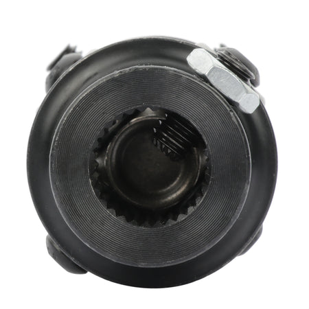 Single 3/4-30 Spline X 3/4 Inch DD Universal Steering U-Joint Shaft Black Only for Auto