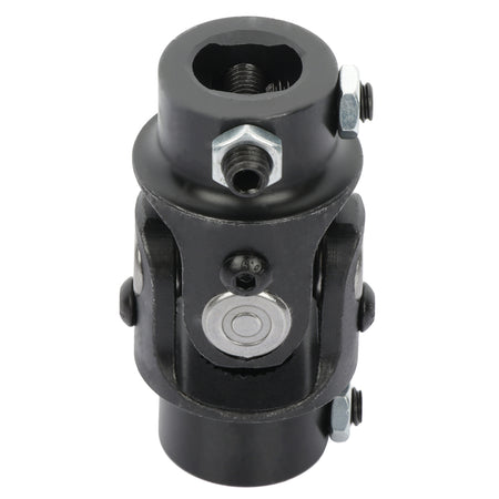Single 3/4-30 Spline X 3/4 Inch DD Universal Steering U-Joint Shaft Black Only for Auto