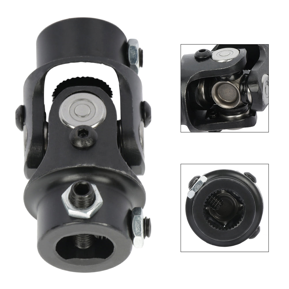 steering u joint 3/4 dd 36 spline 13/16 Black Single steering shaft u joint Only for Auto
