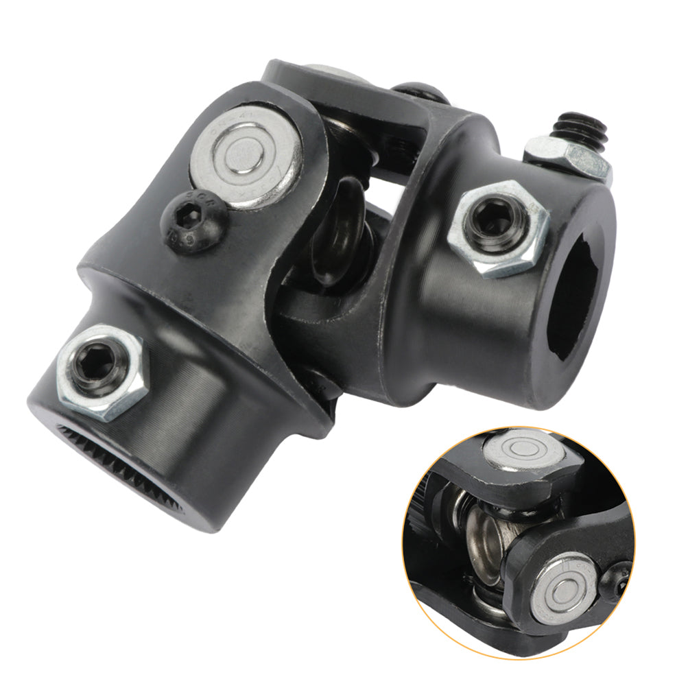 steering u joint 3/4 dd 36 spline 13/16 Black Single steering shaft u joint Only for Auto