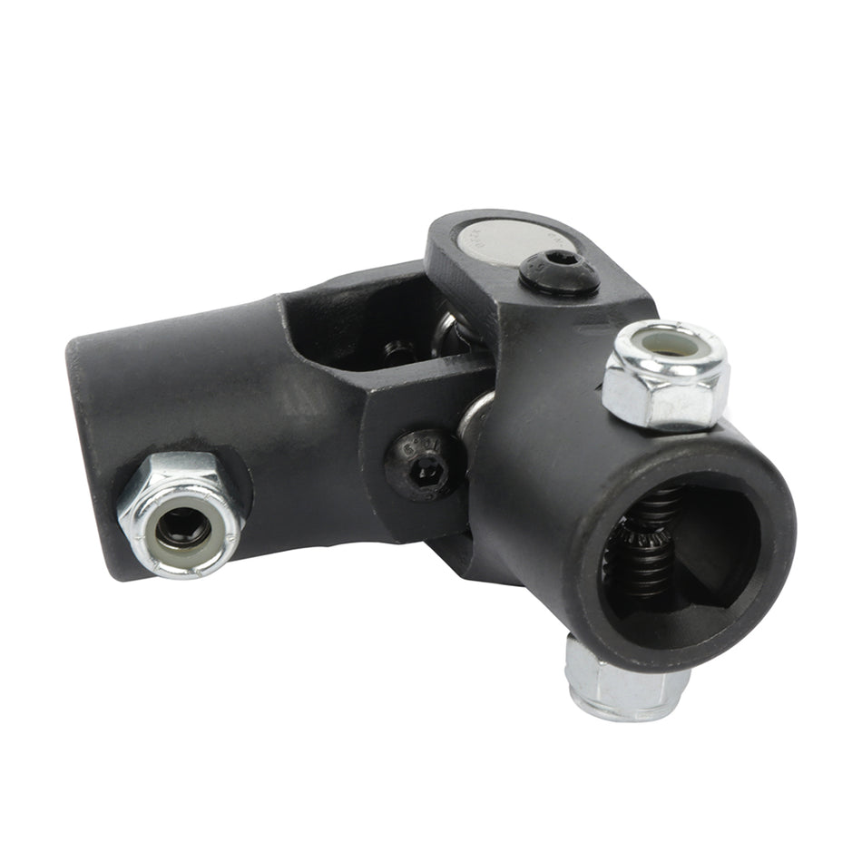 New 3/4 inchDD X 3/4 inch DD Single U-Joint Black Universal Steering