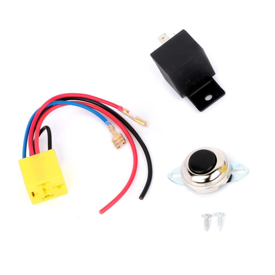 Air Horn Wiring Kit With Horn Button Switch For Motorcycle Boat Car Marine Horn