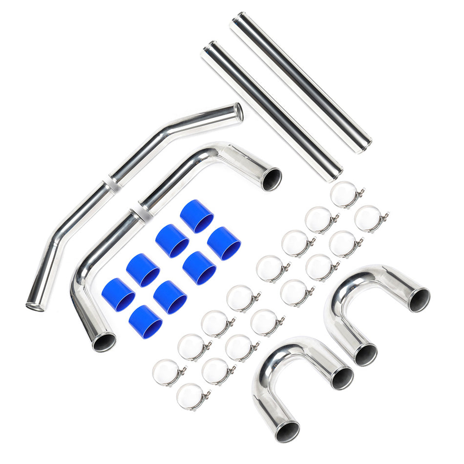 2.75 inch Universal 8pcs Intercooler Turbo Pipe Piping Silicone Clamp Front Mount