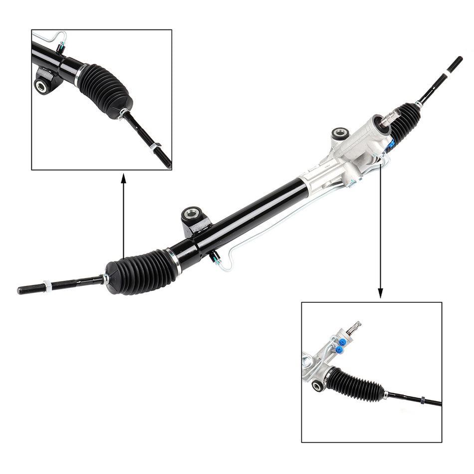 Complete Power Steering Rack And Pinion Assembly For 1985-93 Ford Mustang