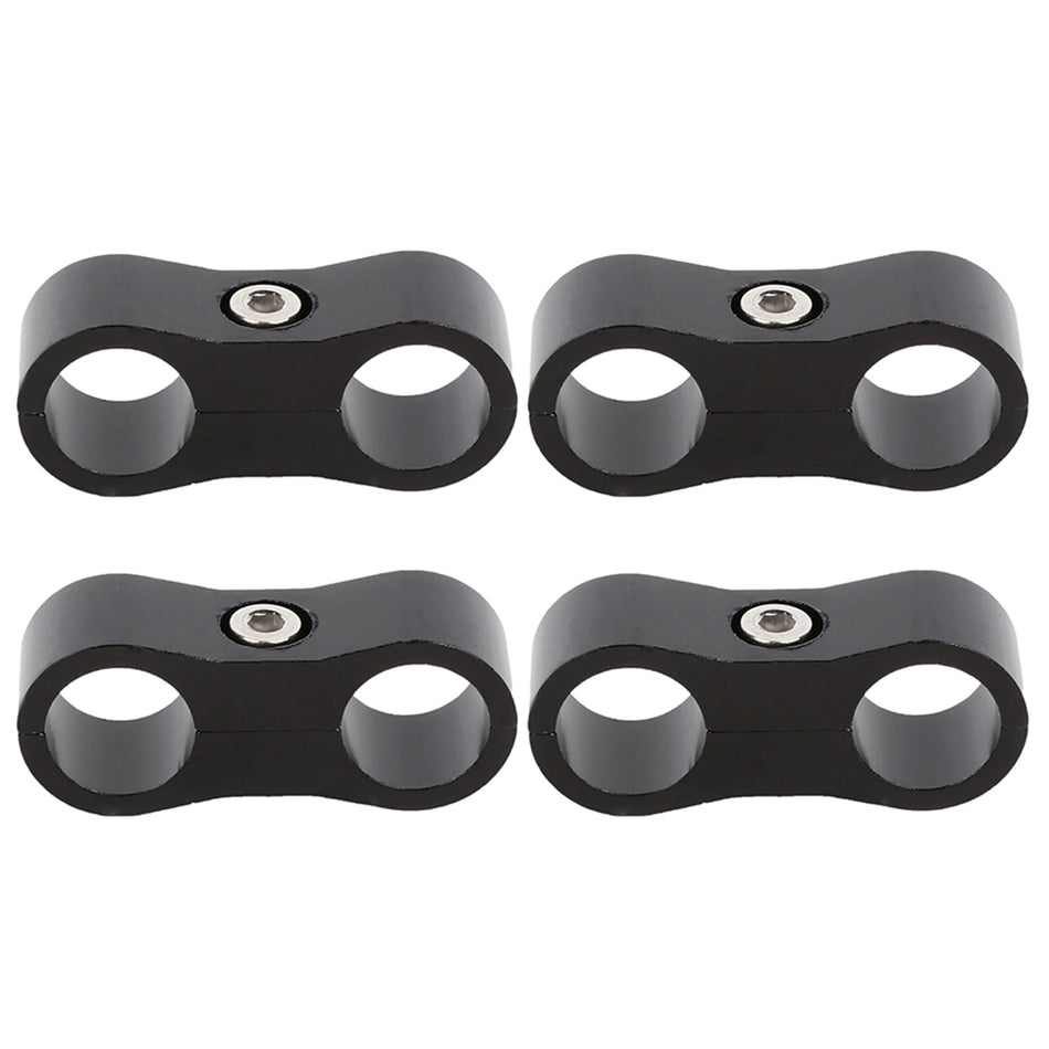 6AN Aluminum Hose Separators For Oil/Fuel Hose Line Universal