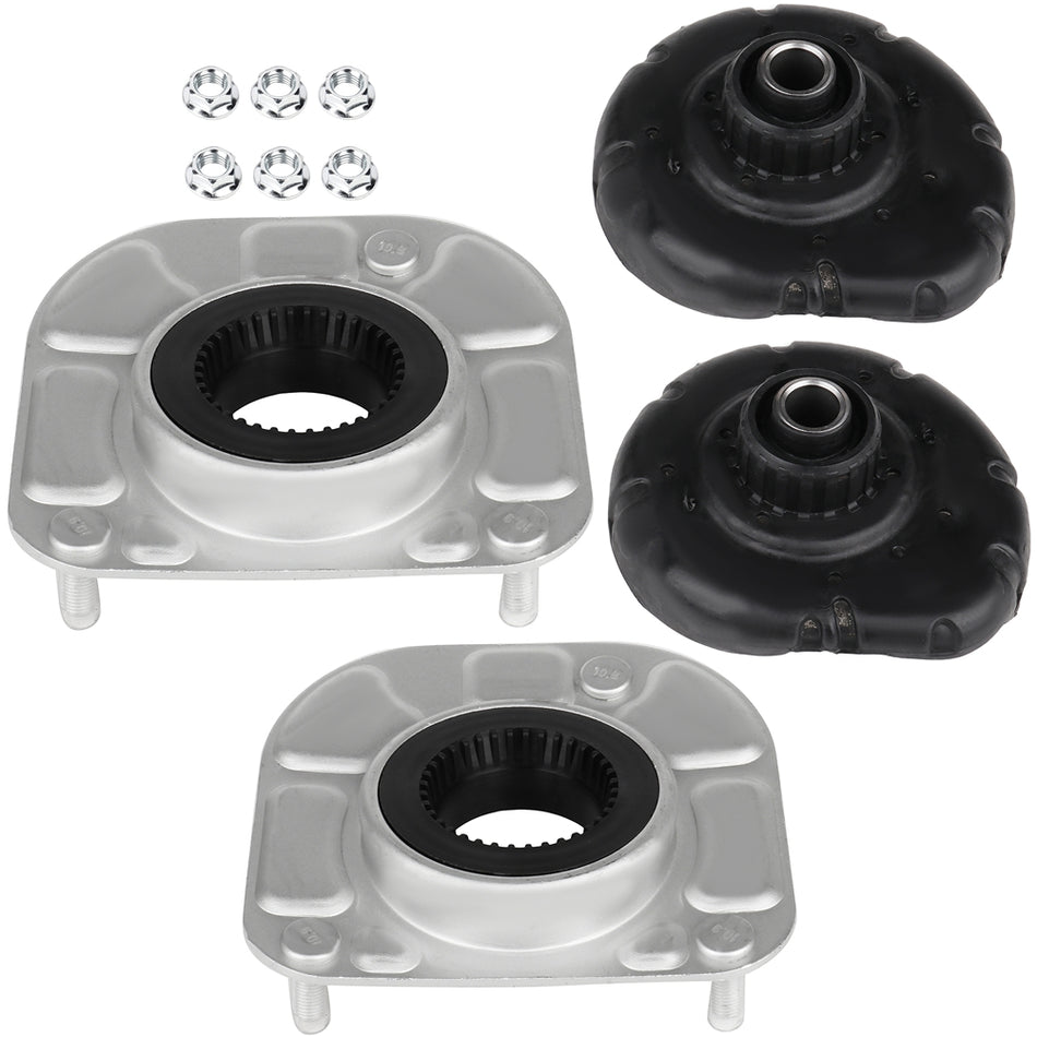 Front Strut Mount Kit and Spring Seat Bushing For Volvo S60 S80 V70 XC70 XC90