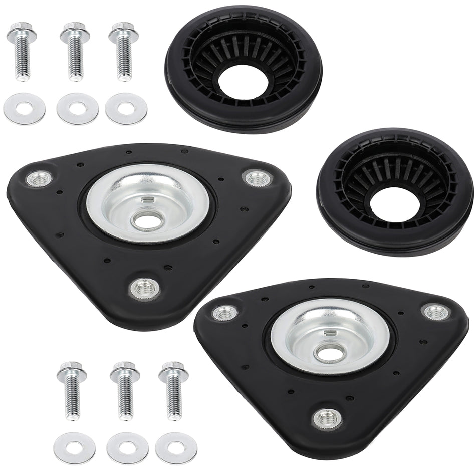 Front Pair Strut Mount Kit For Volvo C30 C70 08-2013 Volvo S40 V50 05-2011