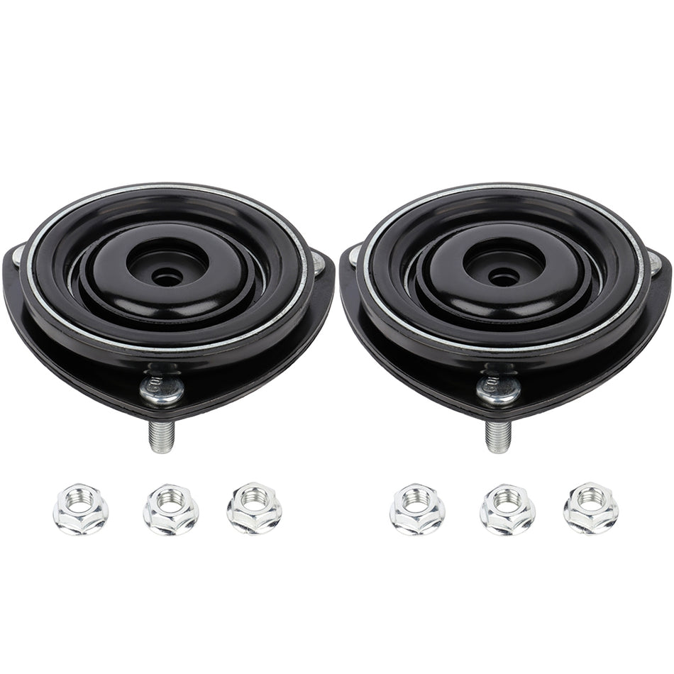 Front Pair Upper Strut Mount Kit Kit For 2002-2003 Acura EL 2005-2006 Acura RSX