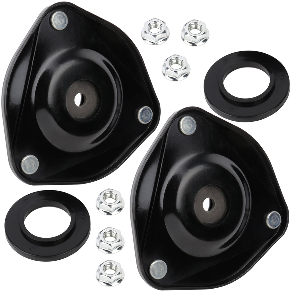Front Pair Upper Strut Mount Kit For 2002-05 Mitsubishi Lancer ES 1997-02 Mirage