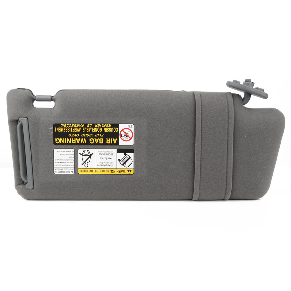 For Toyota Tacoma Drivers Side LH Sun Visor w Extension Med Gray NEW 2005-2015