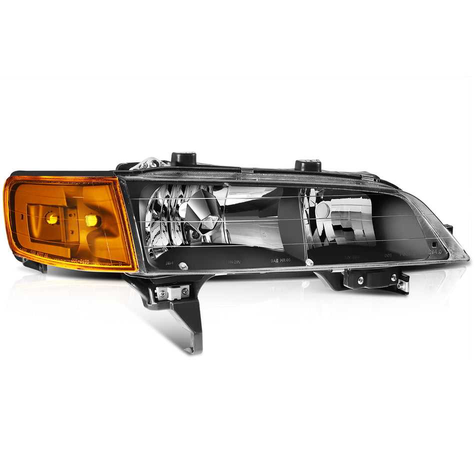 For Honda Accord 1994-1997 Headlight Assembly Front Left + Right Sides Replacement