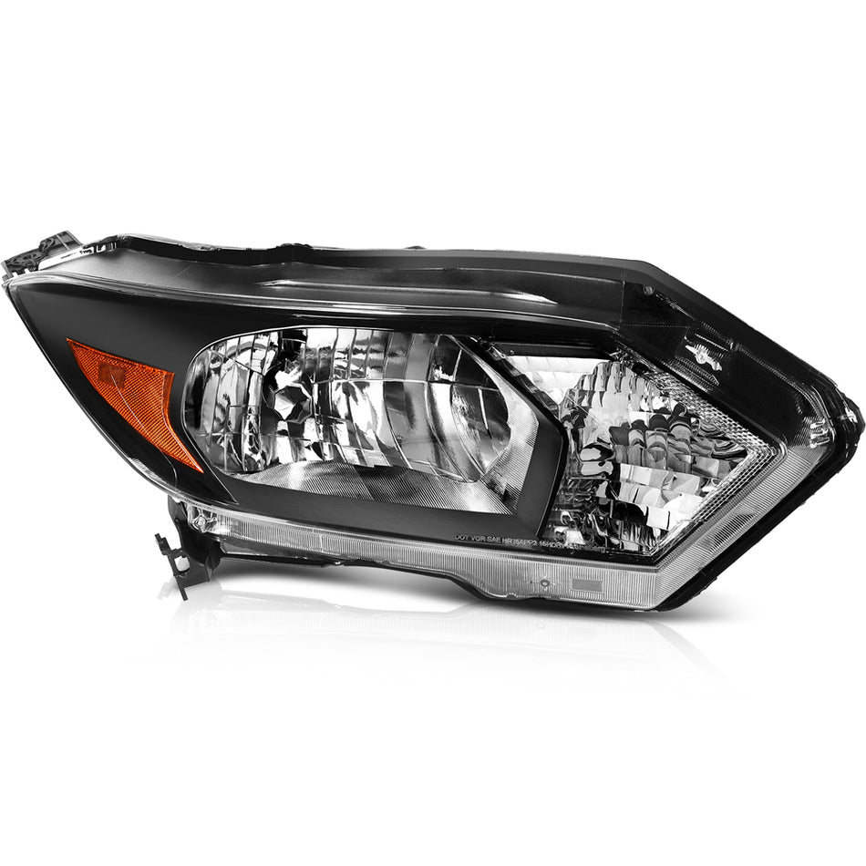 Headlight Assembly For 2016-2018 Honda HR-V Headlamps Pair Replacement