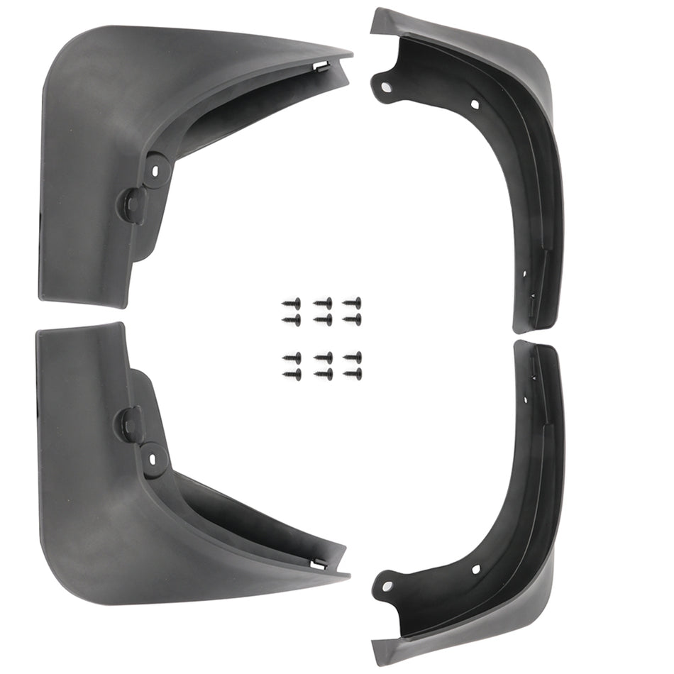 4x For 2016-2019 Tesla Model 3 Car Mud Flaps Splash Guards Fender Mudguard Screw