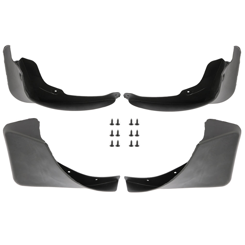 4x Mud Flaps For Toyota Yaris 2005 2011 Hatch Vitz Splash Guards Mudguards Set