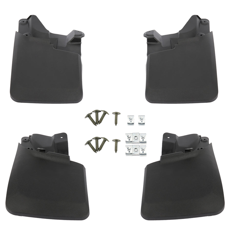 2016-2018 Toyota Tacoma Front Rear Mud Flaps Splash Guards Fender Mudguards