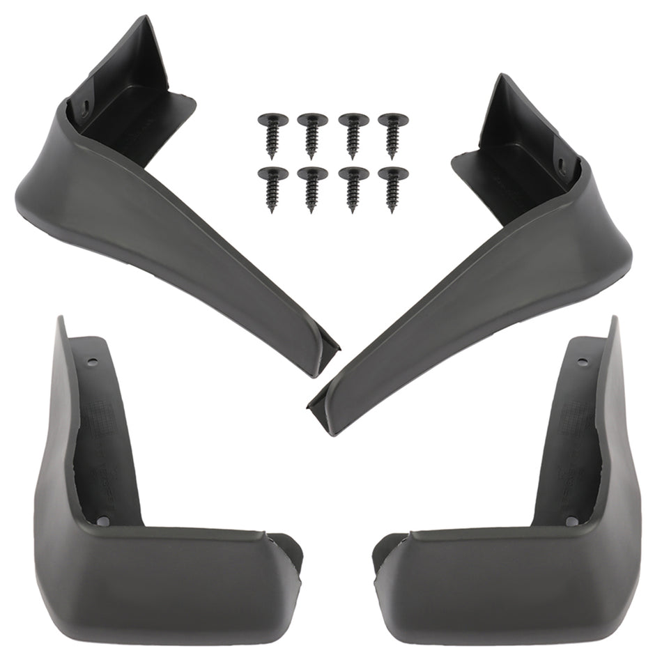 2018-2019 Honda Accord Sedan Qty Mud Flaps Splash Guard Fender Mudguards