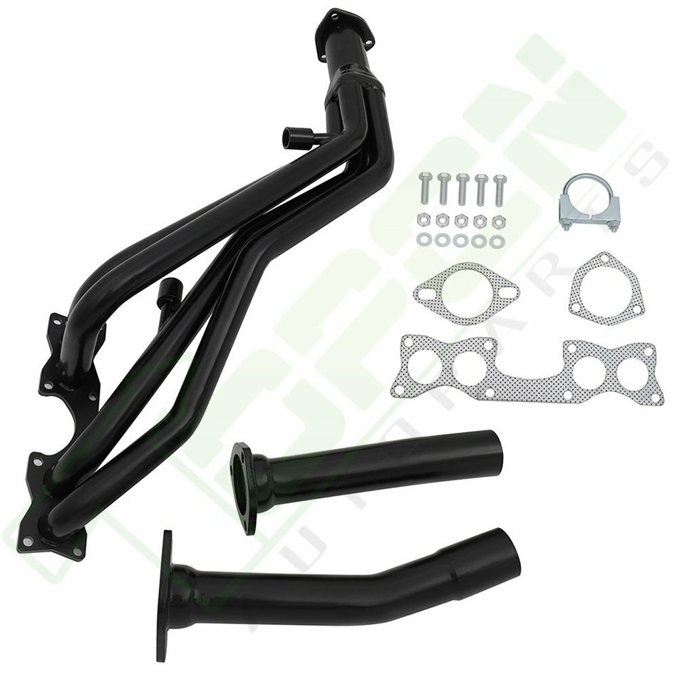 Full Length Exhaust Header Manifold for Nissan for D21/Pickup KA24E 4WD 90-95