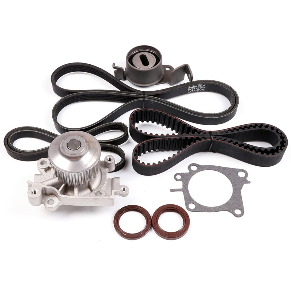 Timing Belt Water Pump Kit For 02-07 Mitsubishi Lancer 2.0L SOHC 16V 4G94