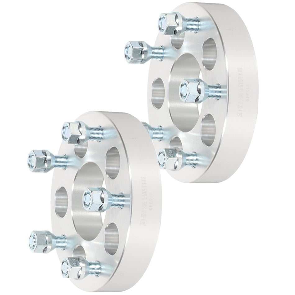 2Pcs 1.5 inches 5x5.5 to 5x5 5 Lug Wheel Spacers For 05-11 Dodge Dakota 04-09 Dodge Durango