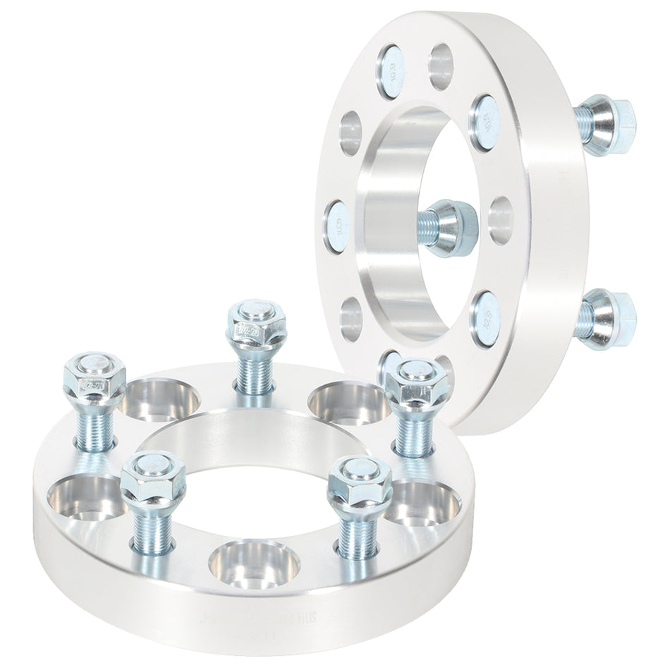 2Pcs 1 inch Wheel Spacers 5x4.5 1/2 inch Studs For 82-90 Ford Bronco 92-07 Ford Crown Victoria