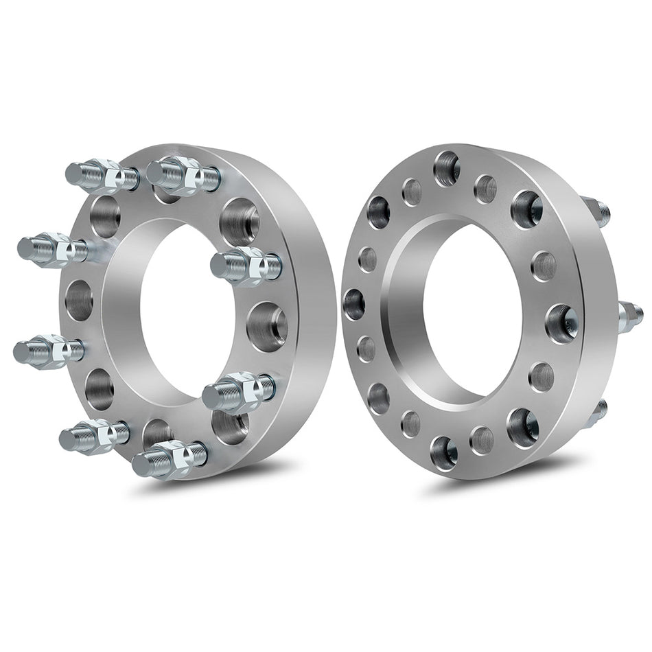 2Pcs 2x 1.5 inch Thick 8x6.5 to 8x180 Wheel Spacers For 1988-1998 GMC K2500 K3500