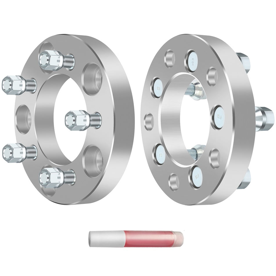 2Pcs 1 inch 5x5 to 5x4.5 Wheel Spacers Adapter For 90-96 Chevrolet Caprice 94-96 Chevrolet Impala
