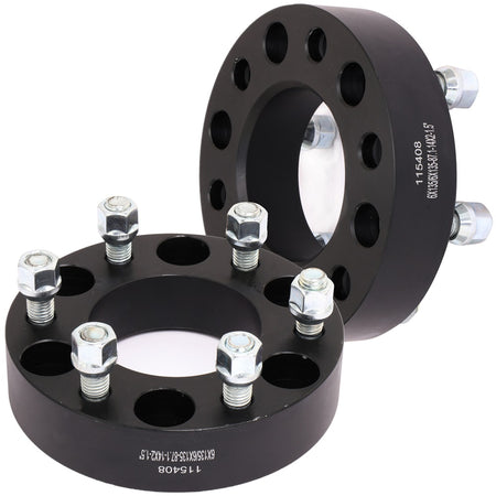 2Pcs 1.5 inch 6x135 6 Lugs Wheel Spacers For 03-14 Ford Expedition 04-14 Ford F150 Only for Auto