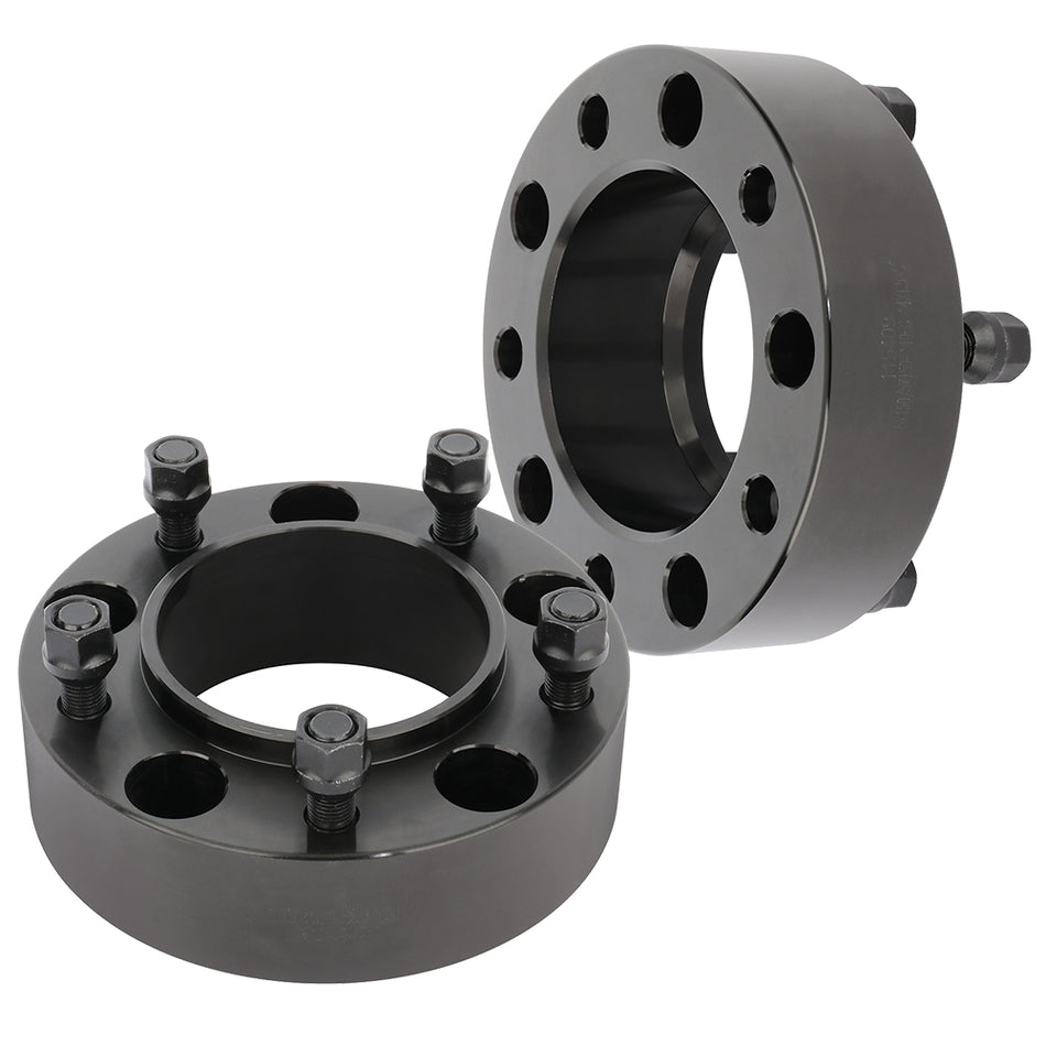 2Pcs 2X 2 inch Thick 5x150 to 5x150 Wheel Spacers For 98-07 Lexus LX470 08-22 Toyota Sequoia