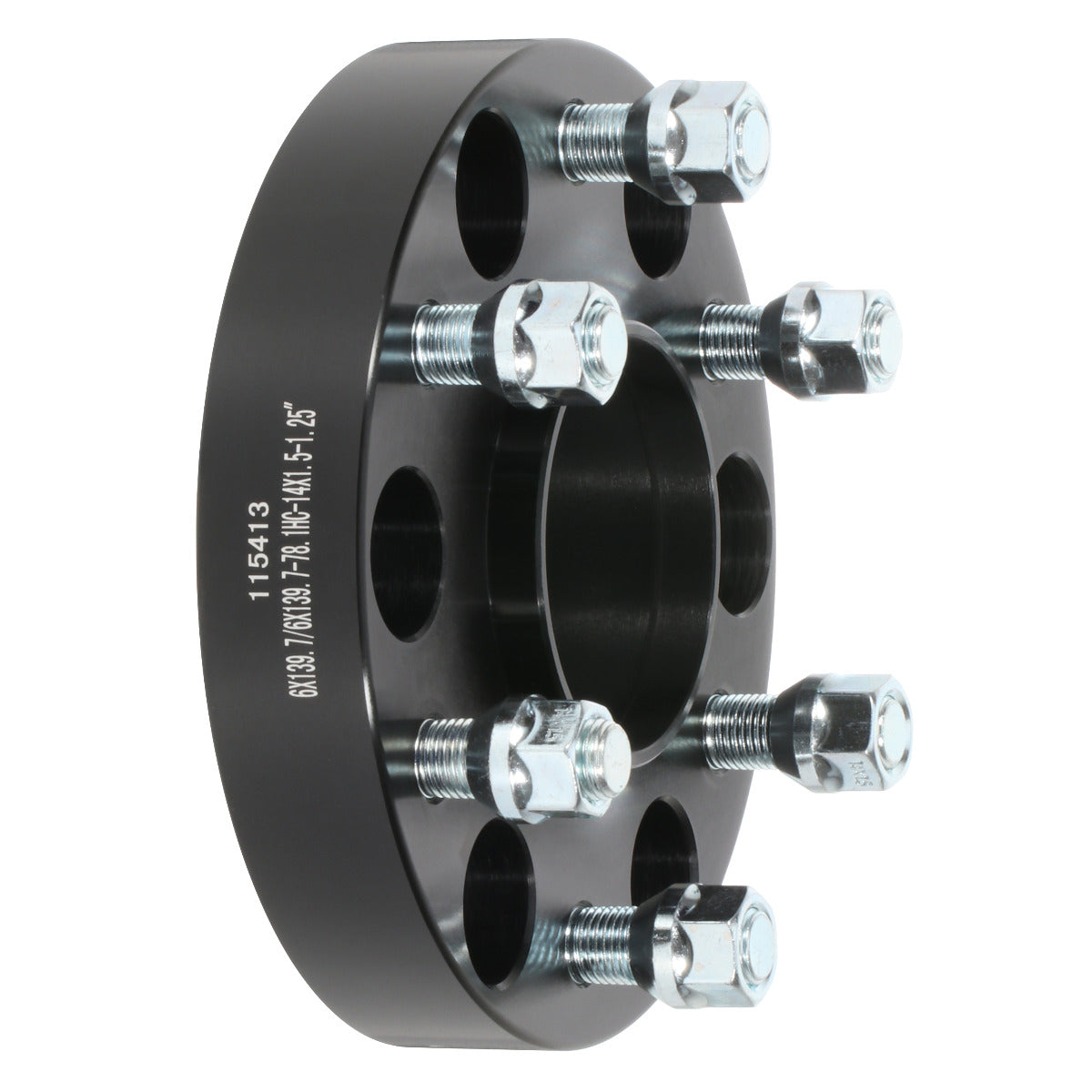 2Pcs 1.25 inch 6x5.5 6 Lug Wheel Spacers For 03-14 Chevrolet Express 1500 14-16 Chevrolet Suburban Only for Auto
