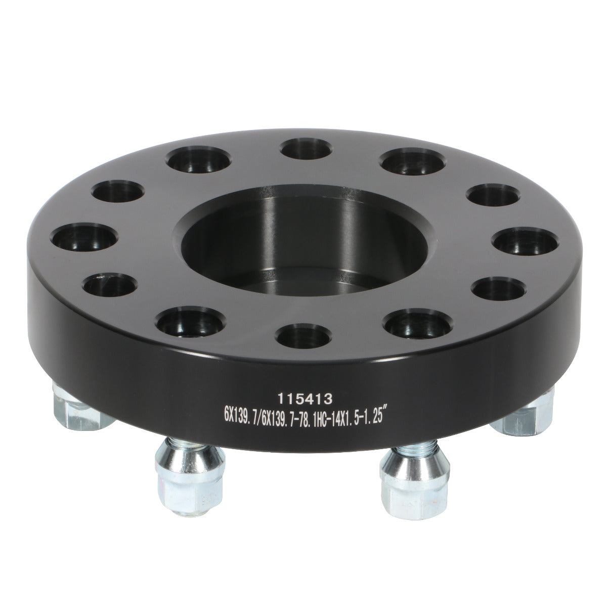 2Pcs 1.25 inch 6x5.5 6 Lug Wheel Spacers For 03-14 Chevrolet Express 1500 14-16 Chevrolet Suburban Only for Auto